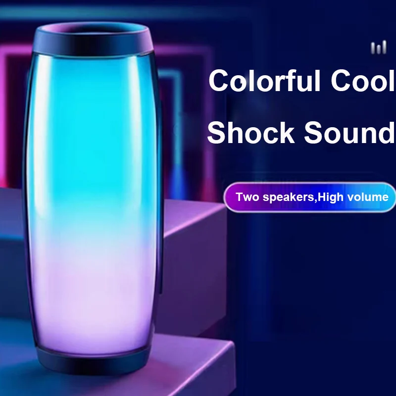 2022.Powerful Bluetooth Speaker Boombox Wireless Speaker LED Light Support TF card AUX cable with MIC for Smartphone PC Computer 
2022.Powerful Bluetooth Speaker Boombox Wireless Speaker LED Light Support TF card AUX cable with MIC for Smartphone PC Computer