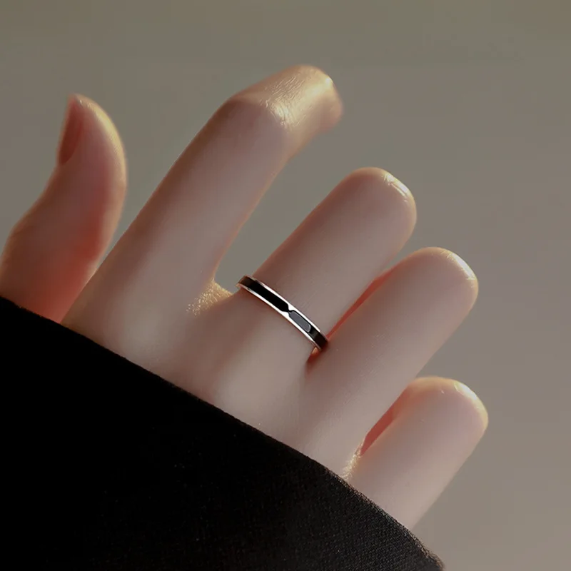 Minimalism Party Ring For Women Girls Trendy Round Black Drop Glaze Ring Jewlery
Minimalism Party Ring For Women Girls Trendy Round Black Drop Glaze Ring Jewlery