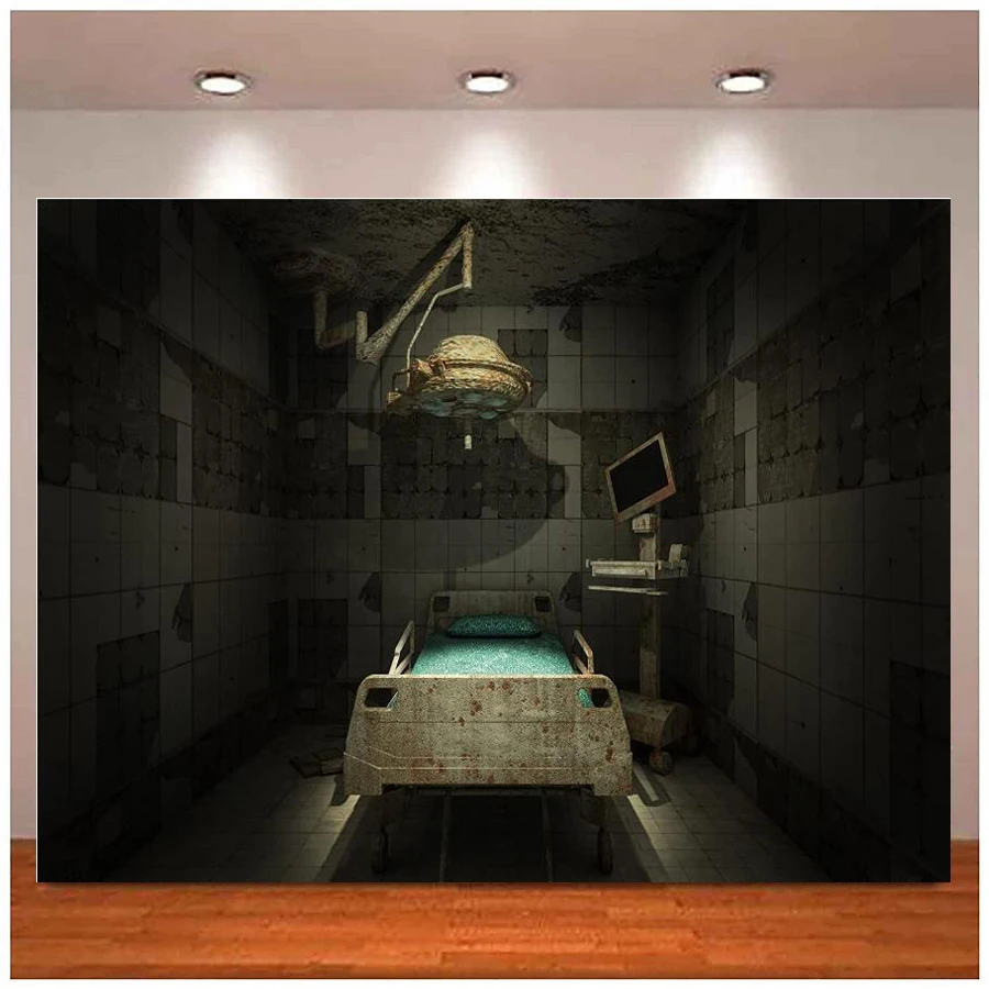 Scary Hospital Backdrop Dark Operating Room Doctor Nurse Surgery Anesthesia Bed Background Halloween Party Decor Horror Birthday
Scary Hospital Backdrop Dark Operating Room Doctor Nurse Surgery Anesthesia Bed Background Halloween Party Decor Horror Birthday