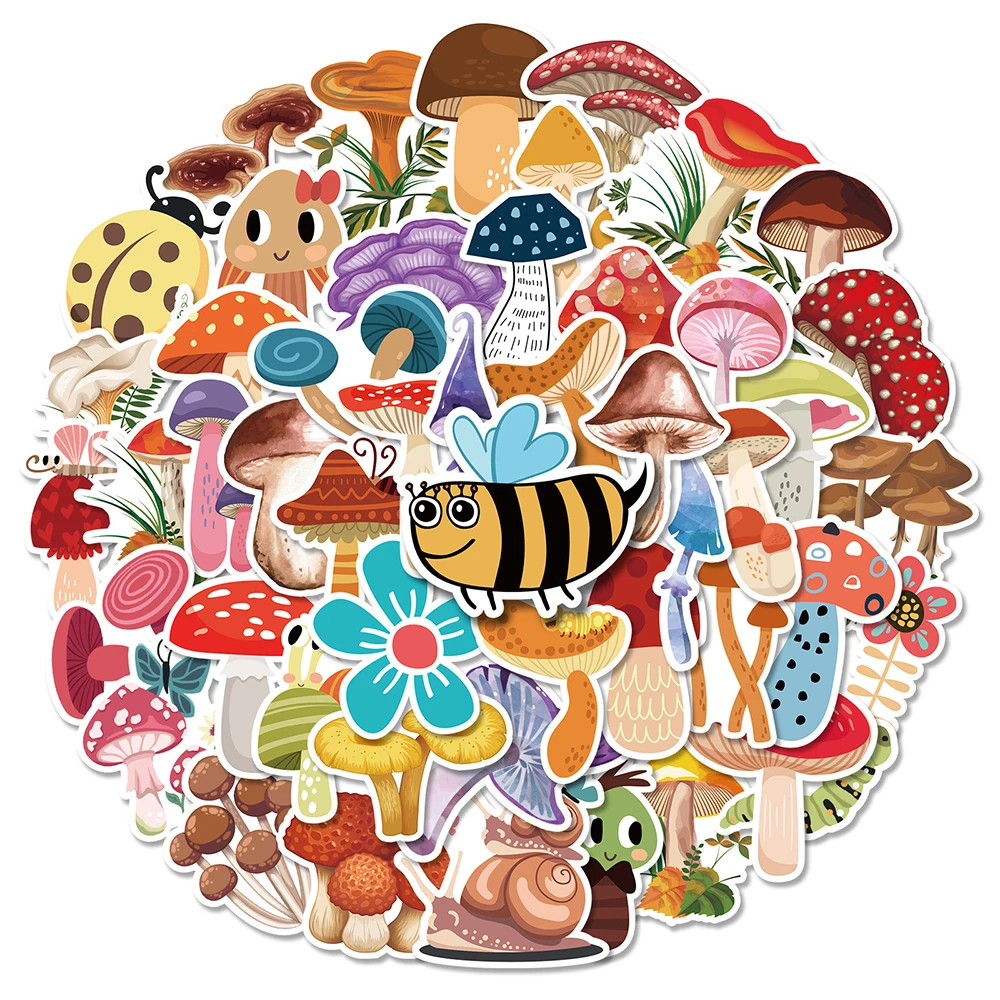 10/30/50PCS Cute Mushroom Cartoon Waterproof Stickers Luggage Skateboard DIY Cool Graffiti Girl Gradient Sticker Decal Kid Toy
10/30/50PCS Cute Mushroom Cartoon Waterproof Stickers Luggage Skateboard DIY Cool Graffiti Girl Gradient Sticker Decal Kid Toy