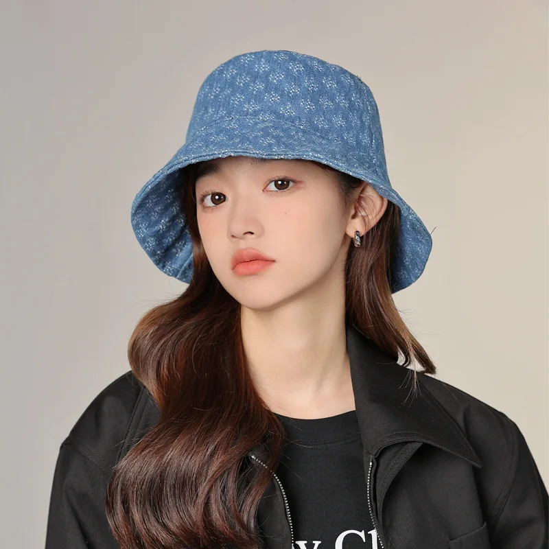 Jean Fisherman Hat Female Snowflake Autumn Bucket Hat Washed Old Leisure All-Matching Sun-Proof Male Hat
Jean Fisherman Hat Female Snowflake Autumn Bucket Hat Washed Old Leisure All-Matching Sun-Proof Male Hat