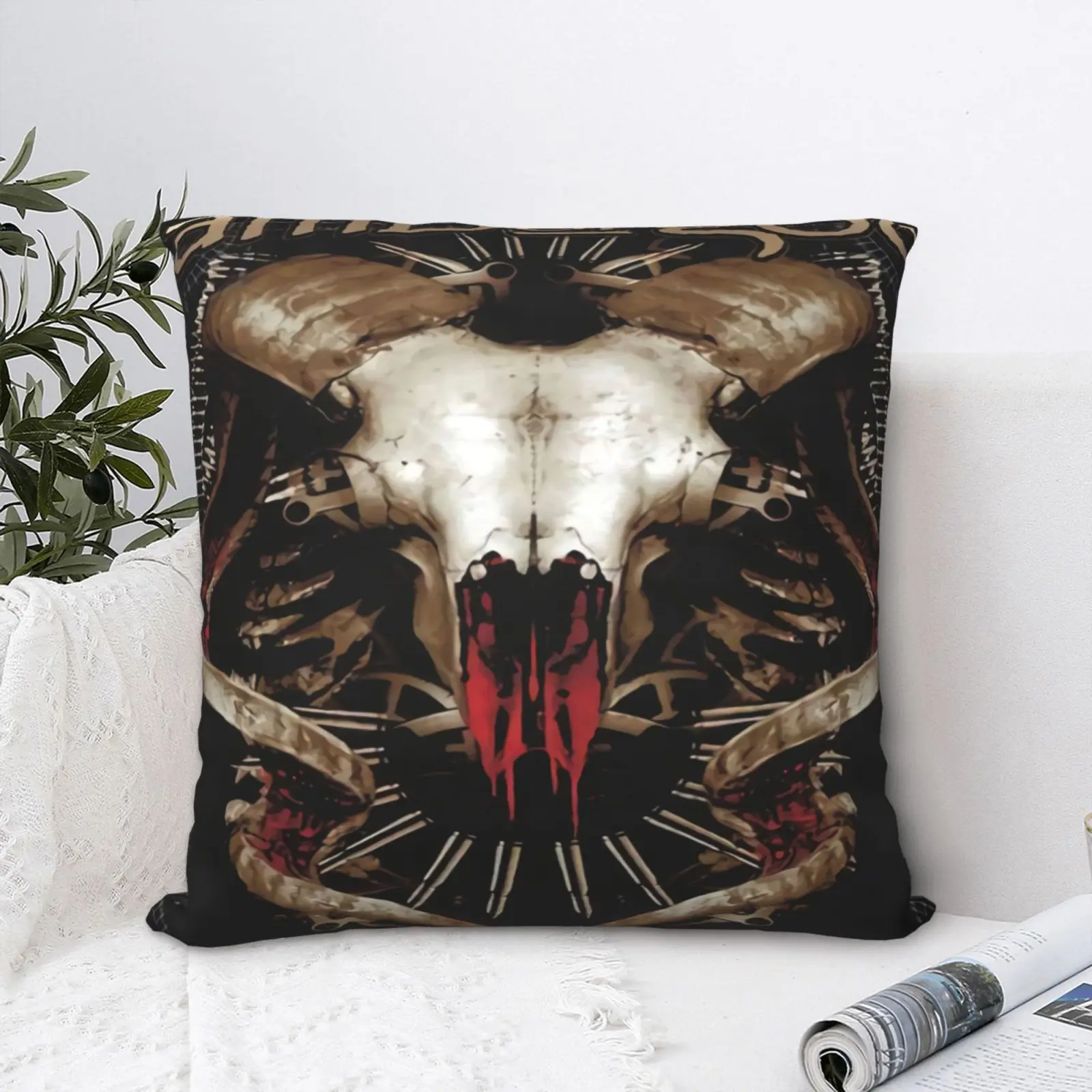 Lamb Of God Tech Steer Metal Pillow Case With Zipper Decorative Living Room Black Anime Pillow Case Pillow Case White Big Size
Lamb Of God Tech Steer Metal Pillow Case With Zipper Decorative Living Room Black Anime Pillow Case Pillow Case White Big Size
