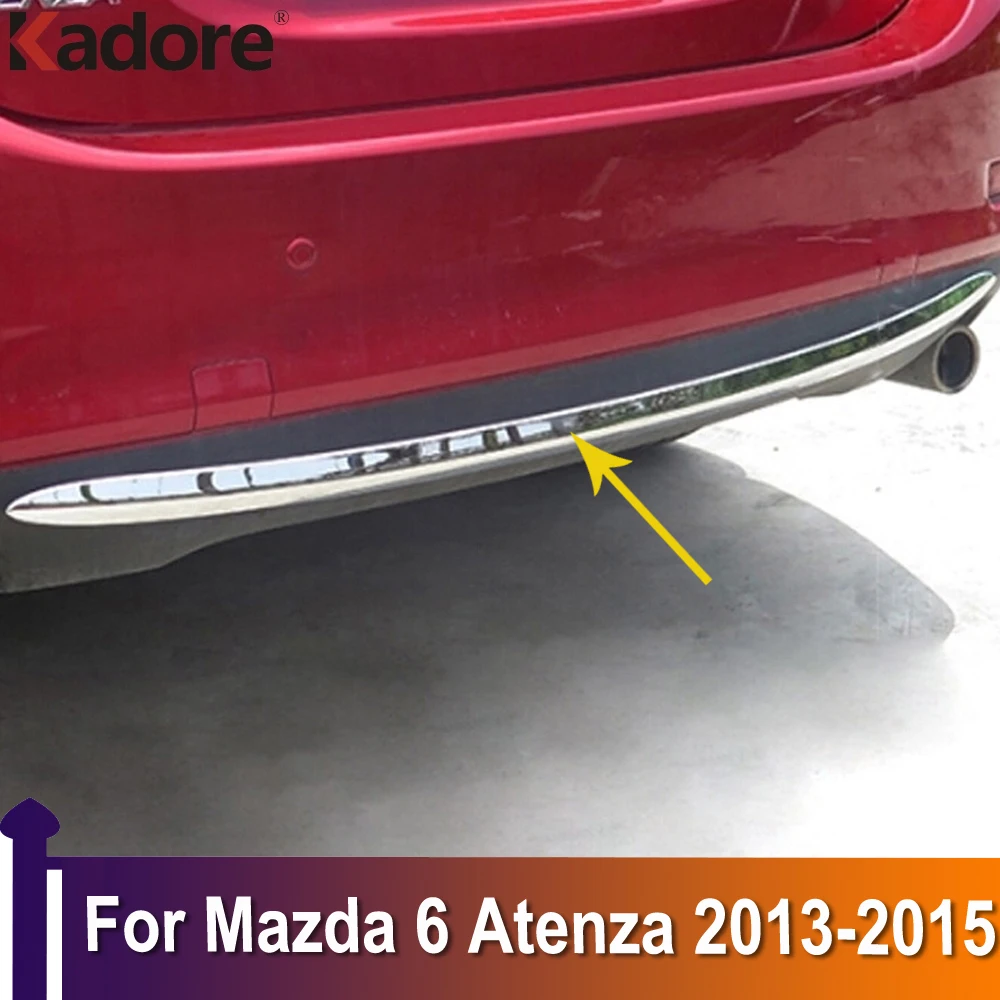 For Mazda 6 Atenza 2013 2014 2015 Chromed Rear Trunk Lid Bumper Trim Bottom Back Protector Sill Strip Exterior Car Styling
For Mazda 6 Atenza 2013 2014 2015 Chromed Rear Trunk Lid Bumper Trim Bottom Back Protector Sill Strip Exterior Car Styling