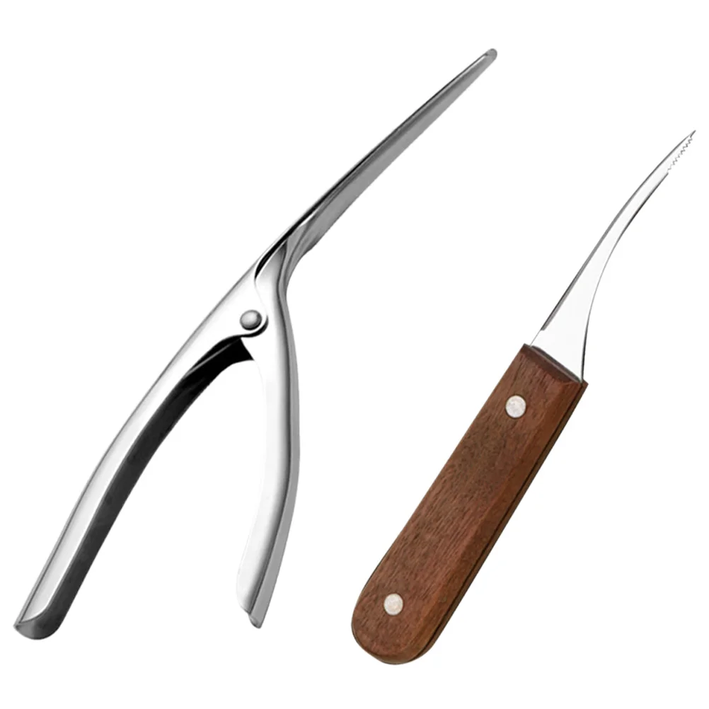 Shrimp Tool Deveiner Prawn Seafood Cleaner Peeler Shucker Peelers Opener Sheller Pickslobsterpeeling Shell Deveining Cleaning 
Shrimp Tool Deveiner Prawn Seafood Cleaner Peeler Shucker Peelers Opener Sheller Pickslobsterpeeling Shell Deveining Cleaning
