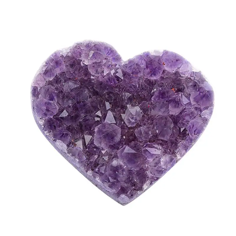 Natural Amethyst Love Shape Amethyst Cluster Hole Amethyst Block Original Stone Collection DIY Jewelry Raw Material Energy Stone
Natural Amethyst Love Shape Amethyst Cluster Hole Amethyst Block Original Stone Collection DIY Jewelry Raw Material Energy Stone