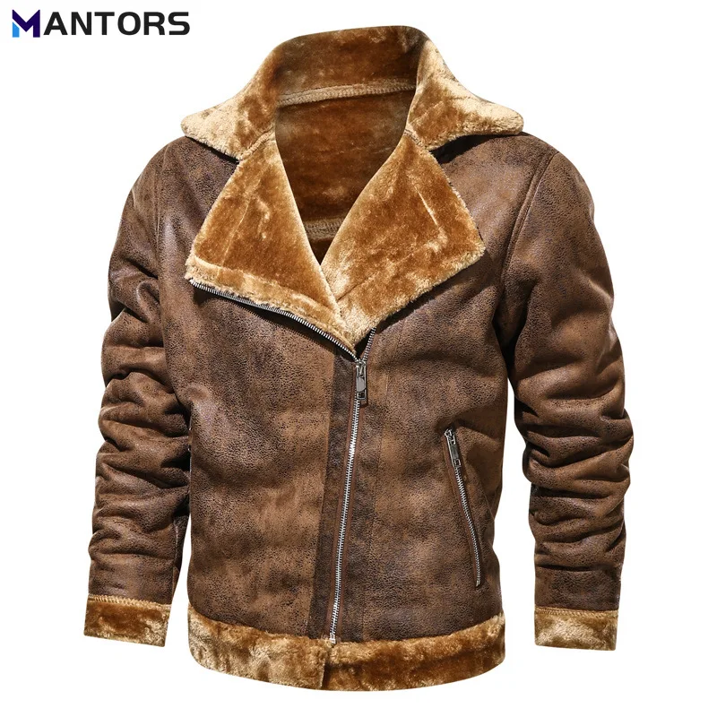 MANTORS 2023 New Winter Leather Jacket Men Thick Warm Biker Coat Fleece Woll Collar Mens Motorcycle Jacket Fashion Outerwear
MANTORS 2023 New Winter Leather Jacket Men Thick Warm Biker Coat Fleece Woll Collar Mens Motorcycle Jacket Fashion Outerwear