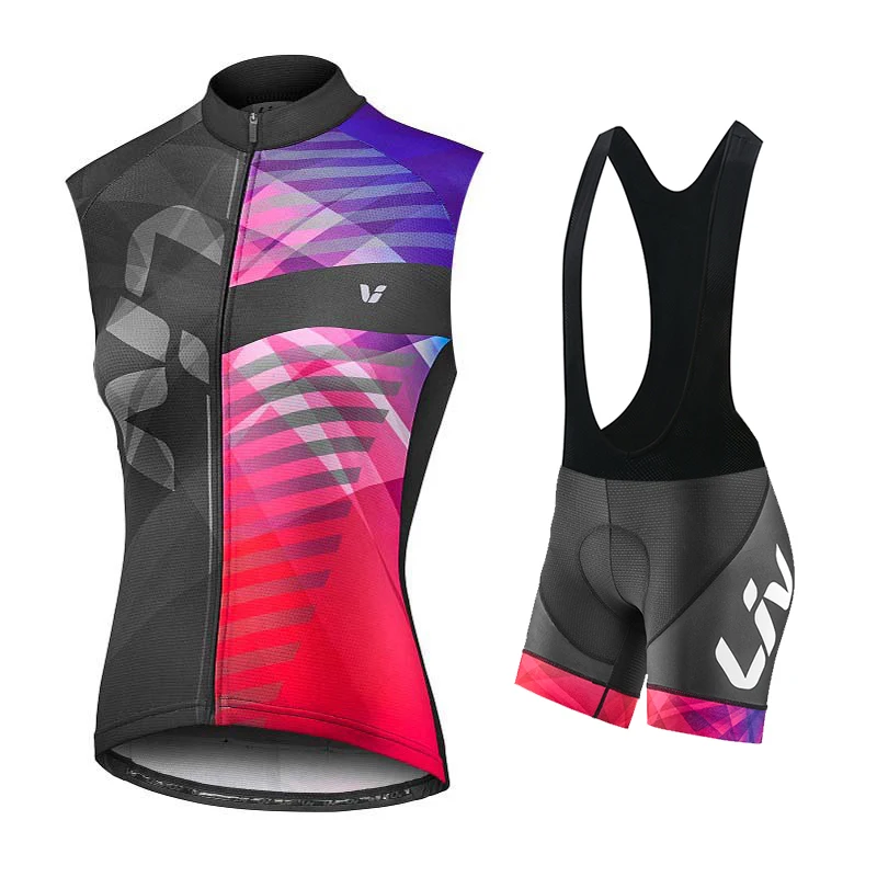 LIV Women Cycling Vest Sets Summer MTB Bike Clothes Breathable Ropa Ciclismo Bicycle Uniform Maillot Quick Dry Cycling Clothing
LIV Women Cycling Vest Sets Summer MTB Bike Clothes Breathable Ropa Ciclismo Bicycle Uniform Maillot Quick Dry Cycling Clothing