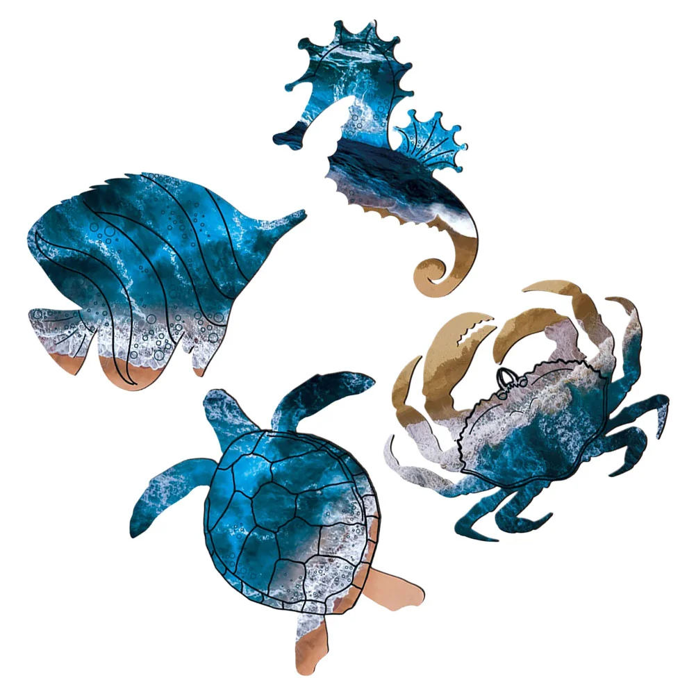 1 Set Tropical Wall Decor Pool Decoration Outdoor Coastal Turtle Fish Bathroom Decor
1 Set Tropical Wall Decor Pool Decoration Outdoor Coastal Turtle Fish Bathroom Decor