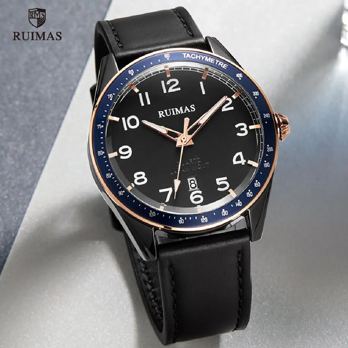 RUIMAS Fashion Men's Watches Luxury Leather Strap Quartz Watch Man Top Brand Military Sports Wristwatch Relogios Masculino 573
RUIMAS Fashion Men's Watches Luxury Leather Strap Quartz Watch Man Top Brand Military Sports Wristwatch Relogios Masculino 573