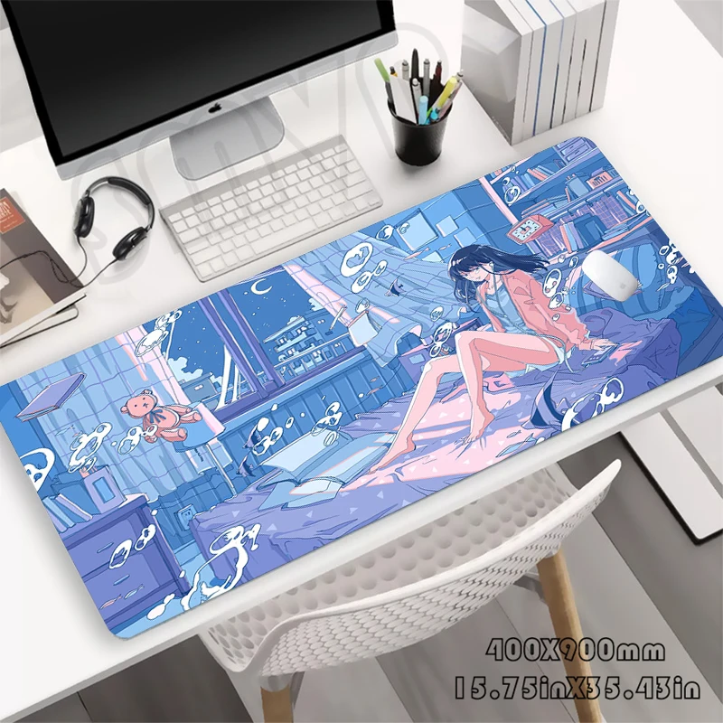 Girl Locking Edge Mouse Mats Large Natural Rubber Mouse Pad Waterproof Desk Mat Gamer Mousepad Desk Pad Design Table Carpet
Girl Locking Edge Mouse Mats Large Natural Rubber Mouse Pad Waterproof Desk Mat Gamer Mousepad Desk Pad Design Table Carpet