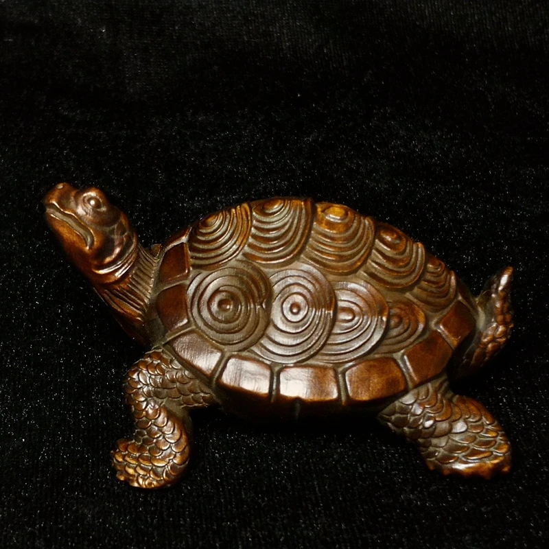 Old Chinese boxwood Hand carved Turtle Figure statue Decoration Netsuke Gift Collection Size 7.6 CM
Old Chinese boxwood Hand carved Turtle Figure statue Decoration Netsuke Gift Collection Size 7.6 CM