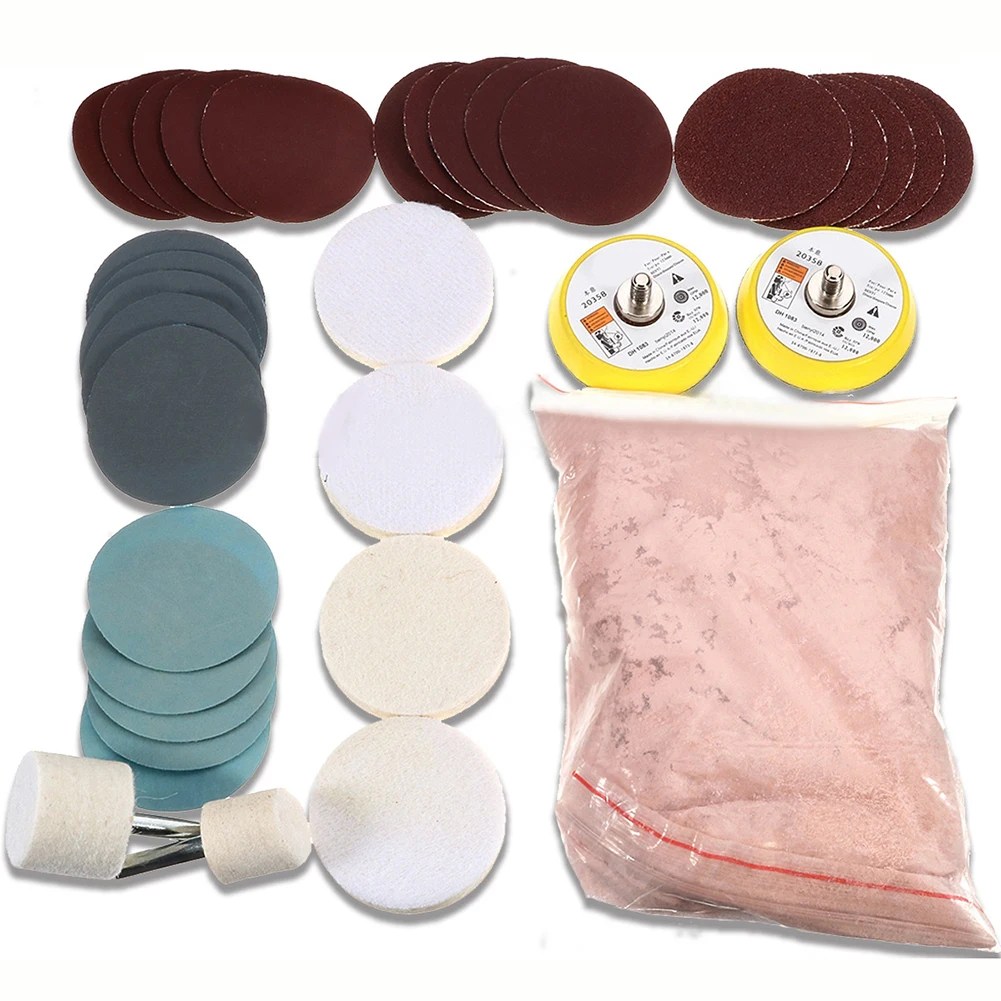 34pcs/set Mirrors Deep Scratch Remover Universal Glass Polishing Kit Repair Multifunctional Car Windscreen Grinding Portable
34pcs/set Mirrors Deep Scratch Remover Universal Glass Polishing Kit Repair Multifunctional Car Windscreen Grinding Portable