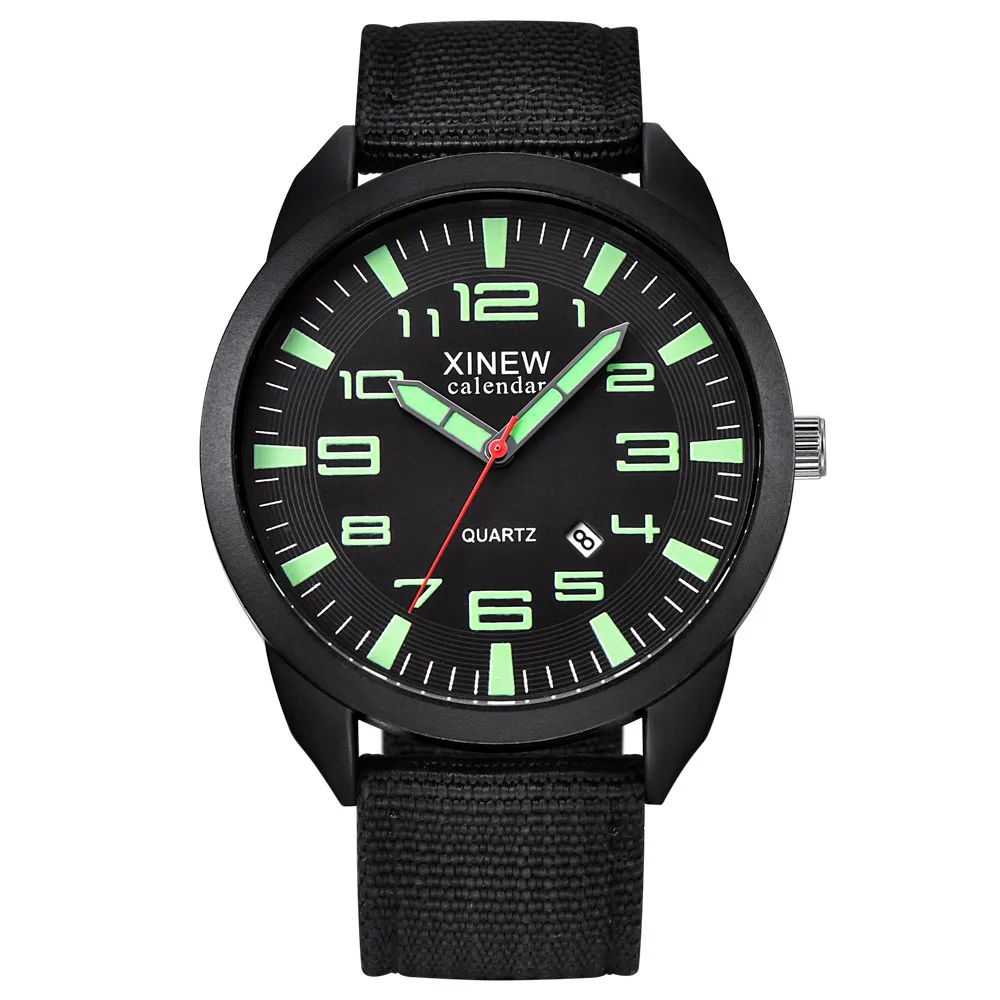 Men's Sport Business Calendar Waterproof Watch Nylon Band Quartz Wristwatch Exquisite Classic Men's Watches Saat Erkek Kol Saat
Men's Sport Business Calendar Waterproof Watch Nylon Band Quartz Wristwatch Exquisite Classic Men's Watches Saat Erkek Kol Saat
