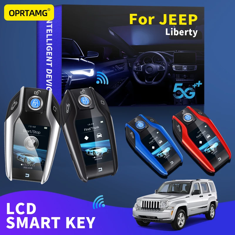OPRTAMG For Jeep Liberty 1999 2000 2001 2002 2003 2004 2005 2006 2007 2008 2009 Modified LCD Screen Smart Car Key Car Styling
OPRTAMG For Jeep Liberty 1999 2000 2001 2002 2003 2004 2005 2006 2007 2008 2009 Modified LCD Screen Smart Car Key Car Styling