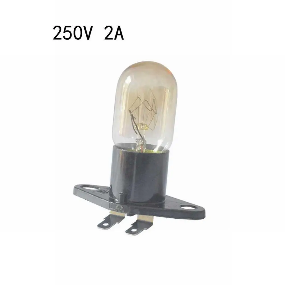 

Light Bulb Microwave Ovens Bulb 2 Pins Connector 250V 5.6 X 2.1cm Microwave Light Bulb Oven Microwave Oven 100% Brand New 1pc