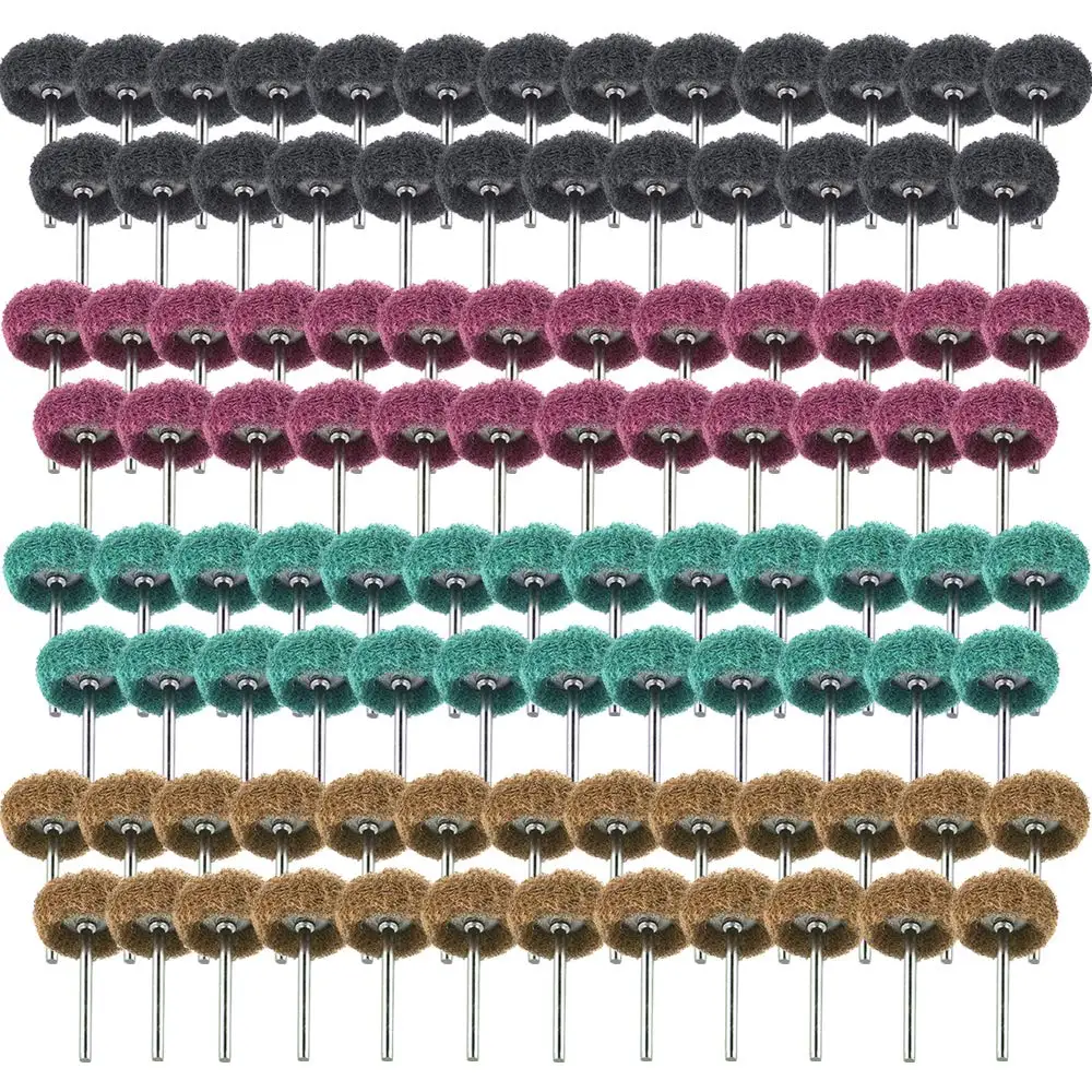 Haom 100 Pieces 1 inch Abrasive Wheel Buffing Polishing Wheel Set Polishing Wheel for Dremel Rotary Tool, 4 Grits
Haom 100 Pieces 1 inch Abrasive Wheel Buffing Polishing Wheel Set Polishing Wheel for Dremel Rotary Tool, 4 Grits