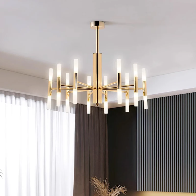 Living room lamp pendant lamp Nordic restaurant bedroom LED postmodern minimalist net red gold light luxury high-end hall lamp
Living room lamp pendant lamp Nordic restaurant bedroom LED postmodern minimalist net red gold light luxury high-end hall lamp