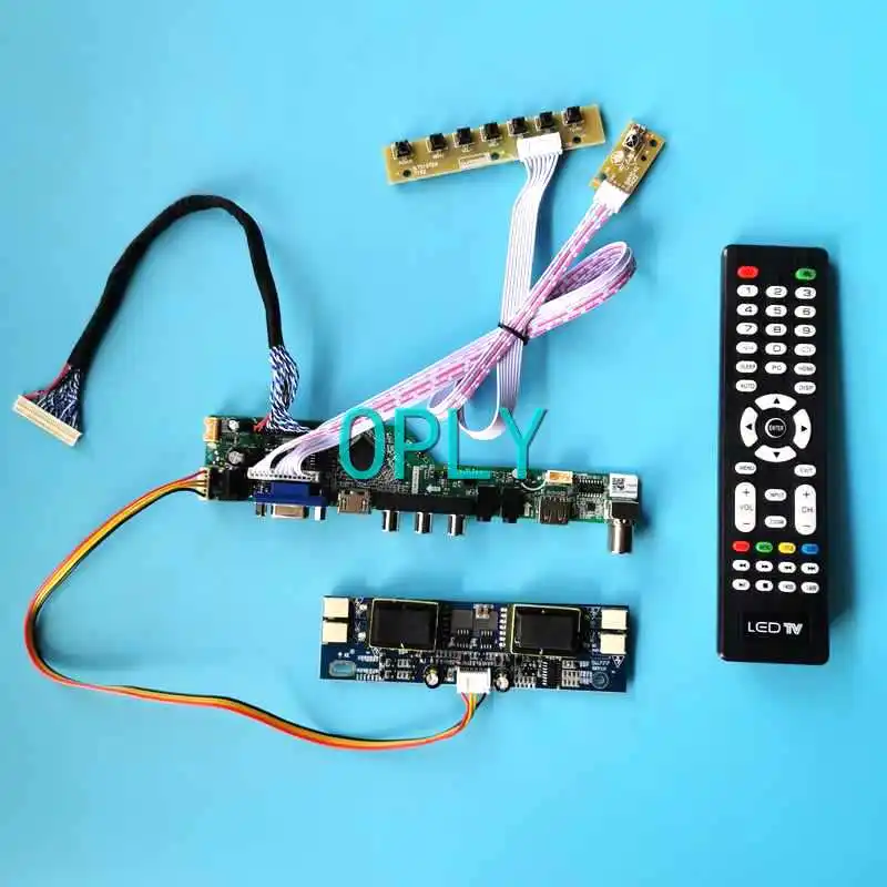LCD Display Screen Controller Board Fit CLAA220WA01 CLAA220WA09 21.6" 30 Pin LVDS VGA AV USB HDMI-Compatible 1680*1050 4CCFL Kit
LCD Display Screen Controller Board Fit CLAA220WA01 CLAA220WA09 21.6" 30 Pin LVDS VGA AV USB HDMI-Compatible 1680*1050 4CCFL Kit