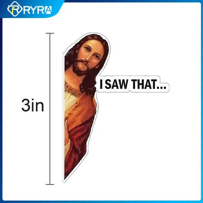 RYRA New 10pcs Funny Jesus I Saw That Vinyl Decal Sticker Anime Sticker For Laptops Water Bottles Car Notebook Skateboad
RYRA New 10pcs Funny Jesus I Saw That Vinyl Decal Sticker Anime Sticker For Laptops Water Bottles Car Notebook Skateboad