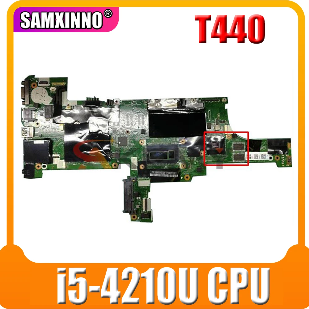 Mainboard FRU 00HW219 VIVL0 NM-A101 for Lenovo Thinkpad T440 Notebook Laptop Motherboard i5-4210U 1.7 GHz DDR3L - 4Gb
Mainboard FRU 00HW219 VIVL0 NM-A101 for Lenovo Thinkpad T440 Notebook Laptop Motherboard i5-4210U 1.7 GHz DDR3L - 4Gb