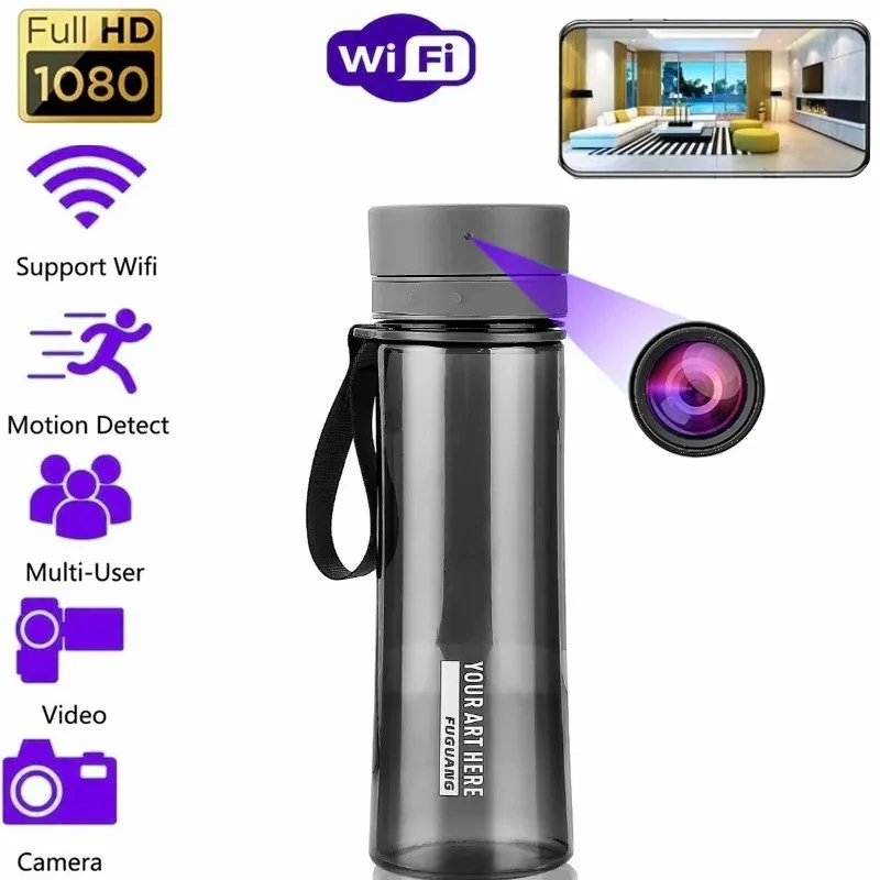 Invisible Camera Wifi 1080P HD Water Botter Remote Monitoring Video Recorder Portable Outdoor Office Water Cup Micro Camcorders
Invisible Camera Wifi 1080P HD Water Botter Remote Monitoring Video Recorder Portable Outdoor Office Water Cup Micro Camcorders