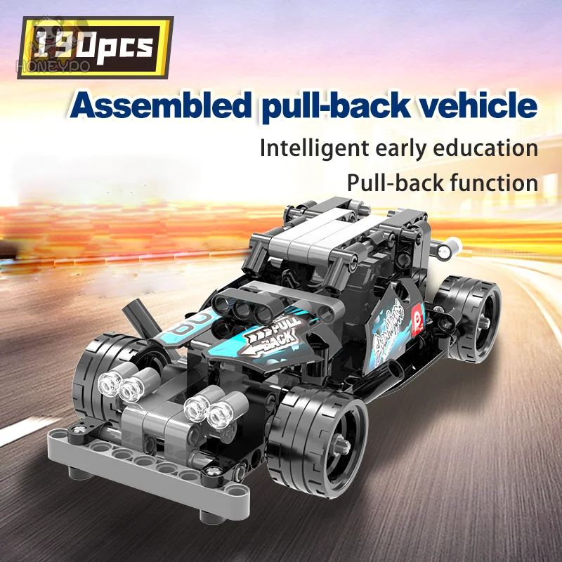 190PCS Assembled Car Building Block Car Pull Back Racing Car Interactive Toys for Kids Children Educational Toys Gifts for Boys
190PCS Assembled Car Building Block Car Pull Back Racing Car Interactive Toys for Kids Children Educational Toys Gifts for Boys