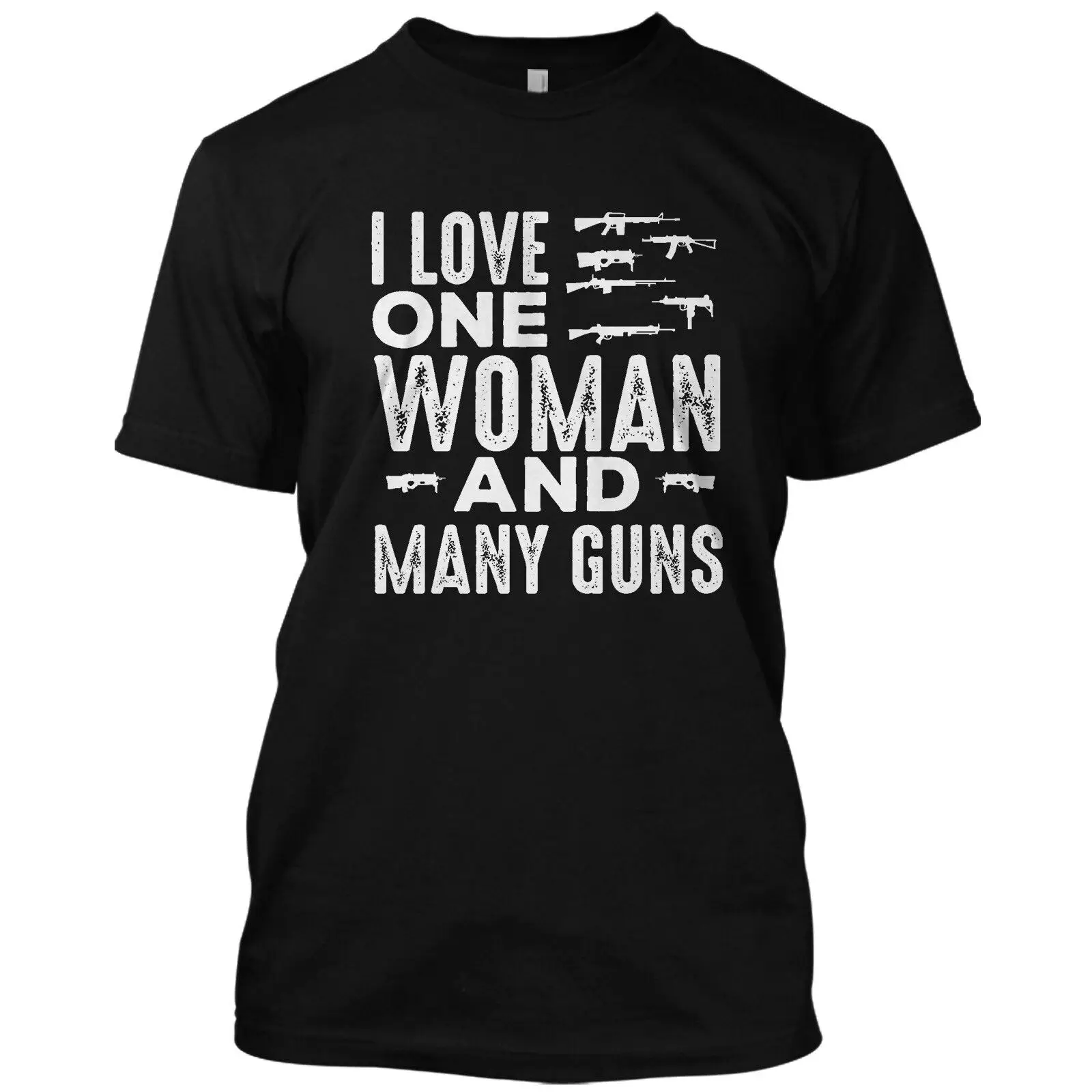Love One Women And Many Guns Funny T T-shirt New Print Unisex T Shirt Mens Short Sleeve Hot Band T Shirt Streetwear Clothes
Love One Women And Many Guns Funny T T-shirt New Print Unisex T Shirt Mens Short Sleeve Hot Band T Shirt Streetwear Clothes