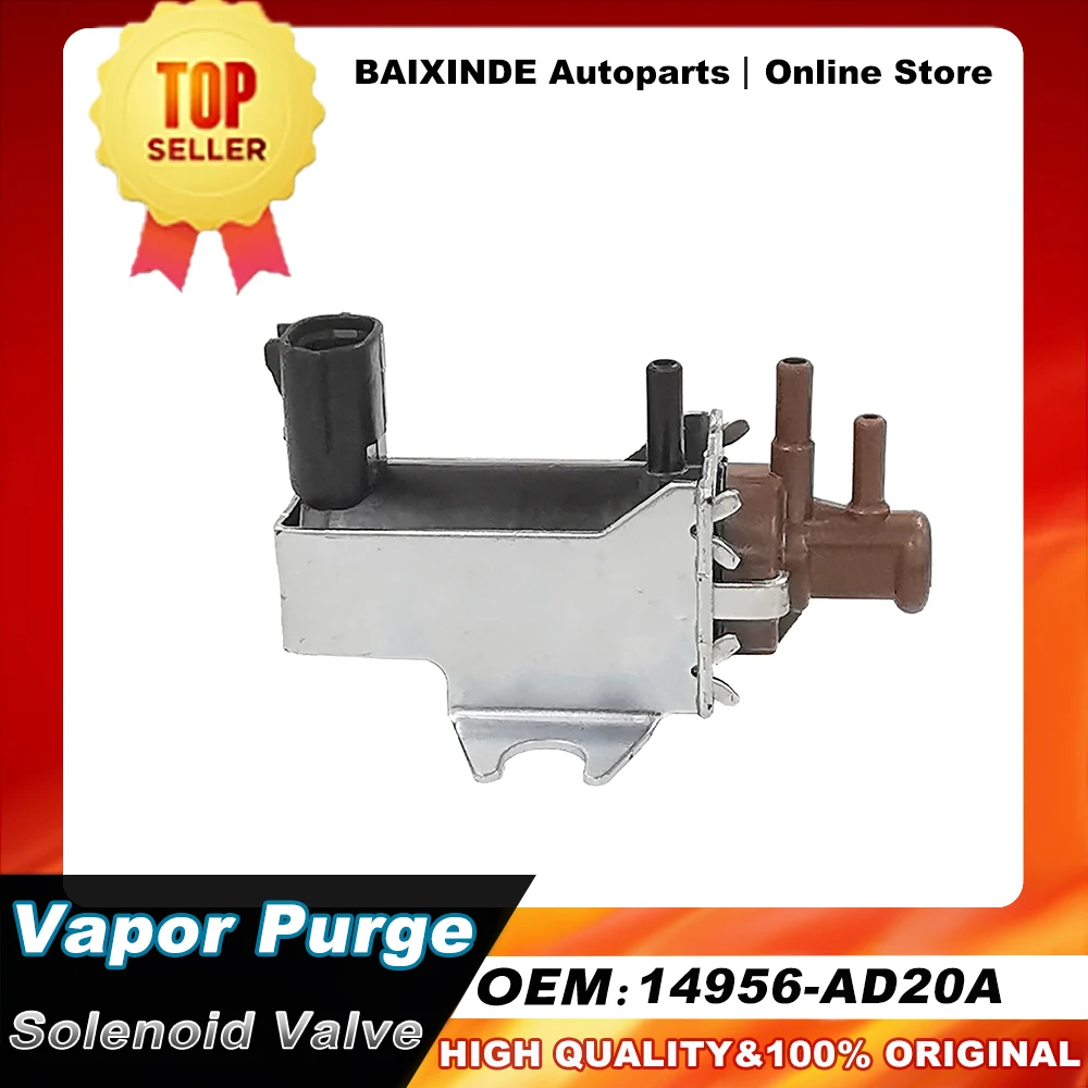 OEM 14956-AD20A 14956AD20A 14956 AD20A Valve Vapor Purge Solenoid Valve Control Solenoid Valve Compatible For Nis-san 
OEM 14956-AD20A 14956AD20A 14956 AD20A Valve Vapor Purge Solenoid Valve Control Solenoid Valve Compatible For Nis-san