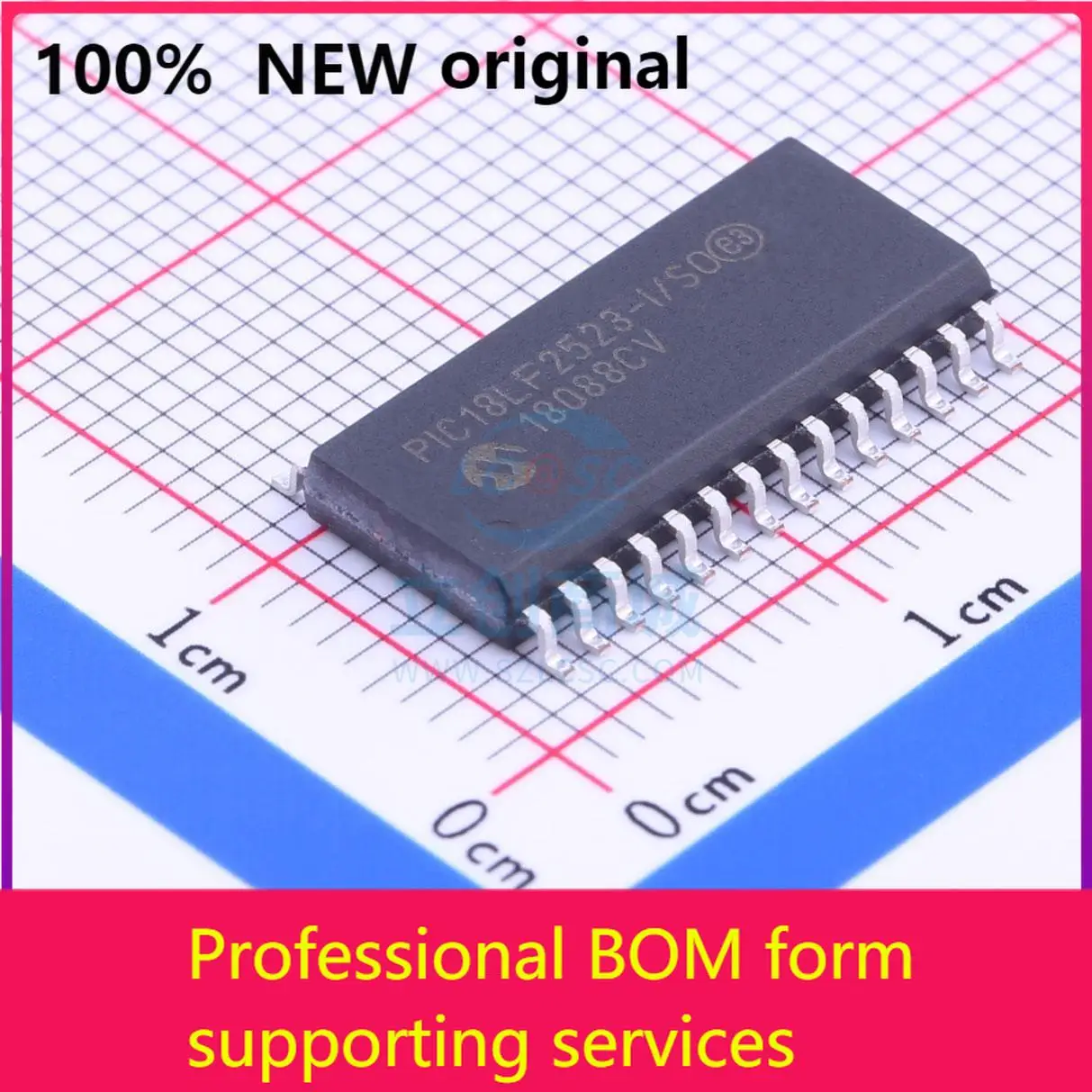 PIC18LF2523-I/SO PIC18LF2523-I/SONew Оригинальный оригинальный чип IC 100% оригинал
PIC18LF2523-I/SO PIC18LF2523-I/SONew Оригинальный оригинальный чип IC 100% оригинал