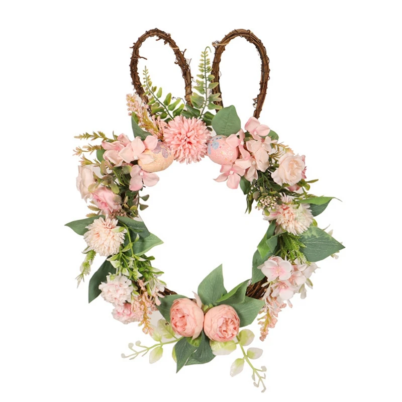 Happy Easter Bunny Garland Home Outdoor Garden Door Wall Decoration Artificial Easter Rabbit Wreath Hanging Ornament
Happy Easter Bunny Garland Home Outdoor Garden Door Wall Decoration Artificial Easter Rabbit Wreath Hanging Ornament