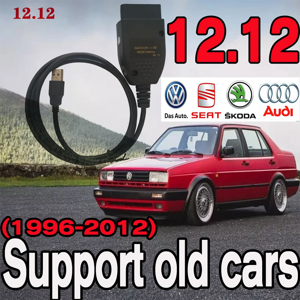 Интерфейс VCDS VAGCOM 2025 VAG HEX V2 12,12, инструменты для автоматической диагностики для старых автомобилей VW Audi Skoda 1996-2012 VAGOM
Интерфейс VCDS VAGCOM 2025 VAG HEX V2 12,12, инструменты для автоматической диагностики для старых автомобилей VW Audi Skoda 1996-2012 VAGOM