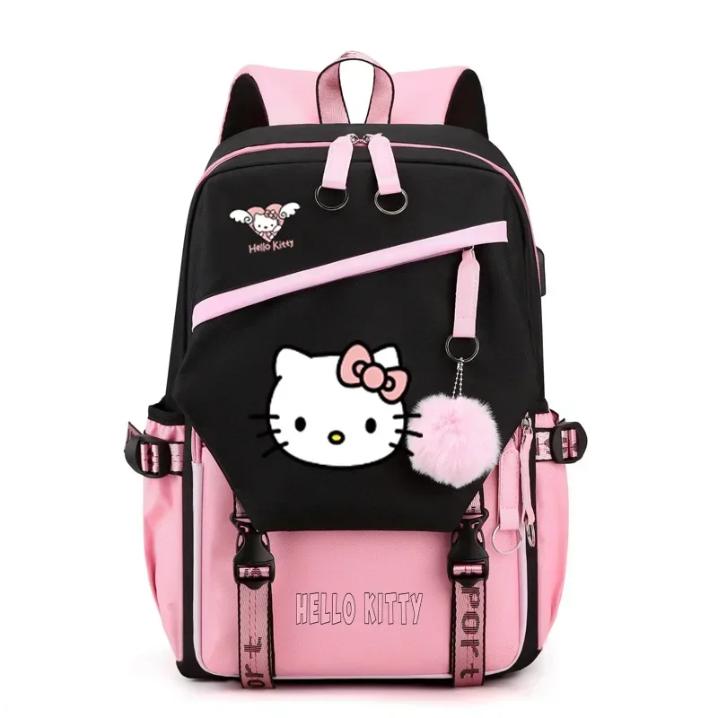 Sanrio Kurome Hello Kitty Kawaii Campus Backpack Primary and Middle School Students Waterproof, Breathable and Wear-resistant
Sanrio Kurome Hello Kitty Kawaii Campus Backpack Primary and Middle School Students Waterproof, Breathable and Wear-resistant