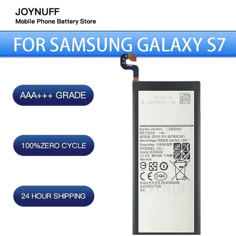 New Battery High Quality 0 Cycles Compatible EB-BG930ABE For Samsung Galaxy S7 SM-G930F G930FD G930W/G930A/G930V/0T G930FD G9300
New Battery High Quality 0 Cycles Compatible EB-BG930ABE For Samsung Galaxy S7 SM-G930F G930FD G930W/G930A/G930V/0T G930FD G9300