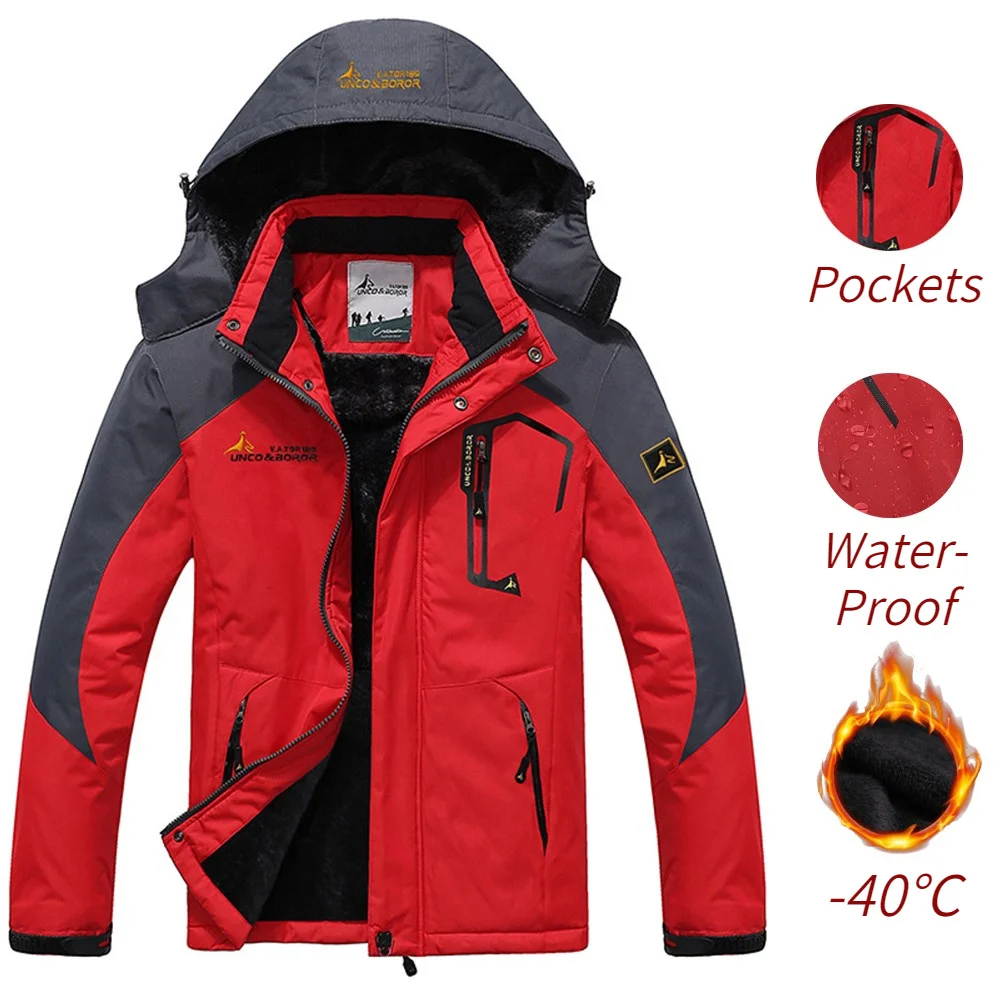 Winter Parka Men Windbreak Plus Thick Warm Windproof Fur Coats Male Military Hooded Anorak Jackets Men's Winter Jackets
Winter Parka Men Windbreak Plus Thick Warm Windproof Fur Coats Male Military Hooded Anorak Jackets Men's Winter Jackets