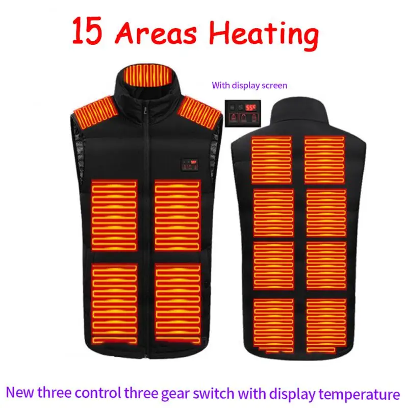 Self Heating Vest Electric Heating Vest Heated Down Jacket Man Heated Vest Bodywarmer Usb Inner Heat Vest Veste Chauffante
Self Heating Vest Electric Heating Vest Heated Down Jacket Man Heated Vest Bodywarmer Usb Inner Heat Vest Veste Chauffante