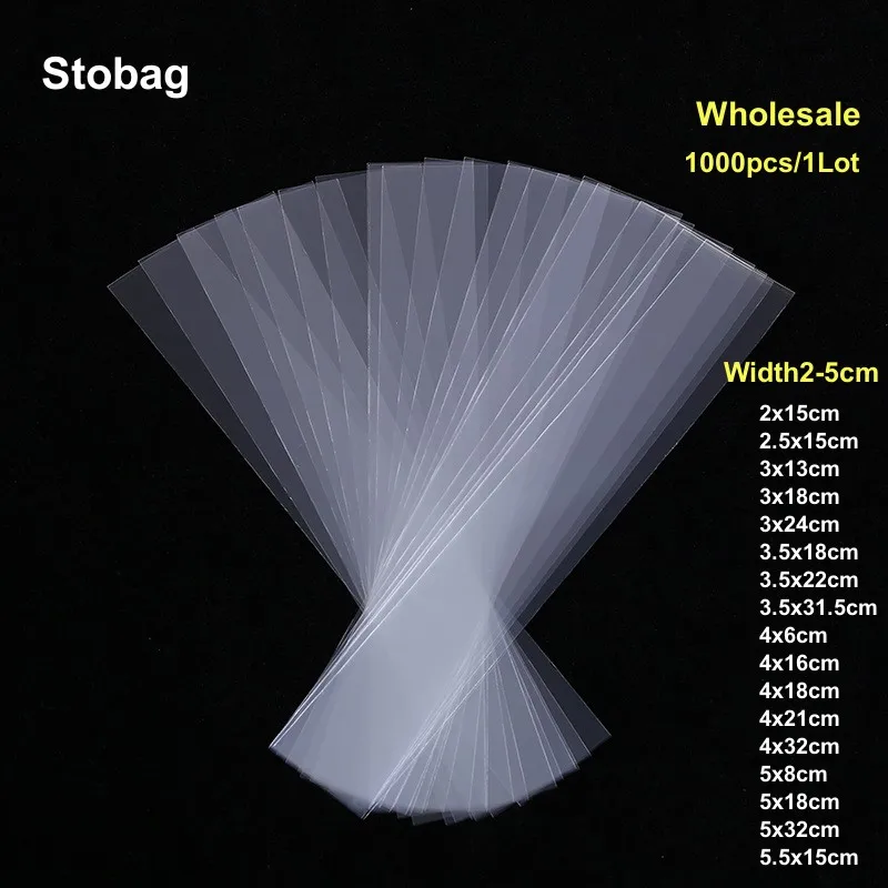 StoBag 1000pcs Wholesale Cellophane Top Open Bag Transparent Long Jewelry Pen Necklace Gift Packaging Plastic Clear Pouches
StoBag 1000pcs Wholesale Cellophane Top Open Bag Transparent Long Jewelry Pen Necklace Gift Packaging Plastic Clear Pouches
