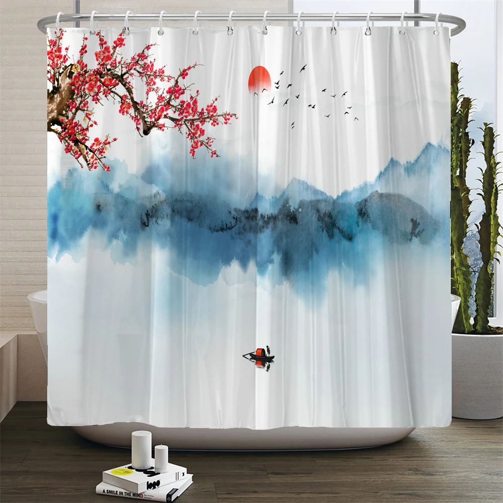 3D Flowers and Bird style Shower Curtain For Bathroom Curtains Waterproof Fabric Art Shower Curtains Restroom Decor With Hooks
3D Flowers and Bird style Shower Curtain For Bathroom Curtains Waterproof Fabric Art Shower Curtains Restroom Decor With Hooks