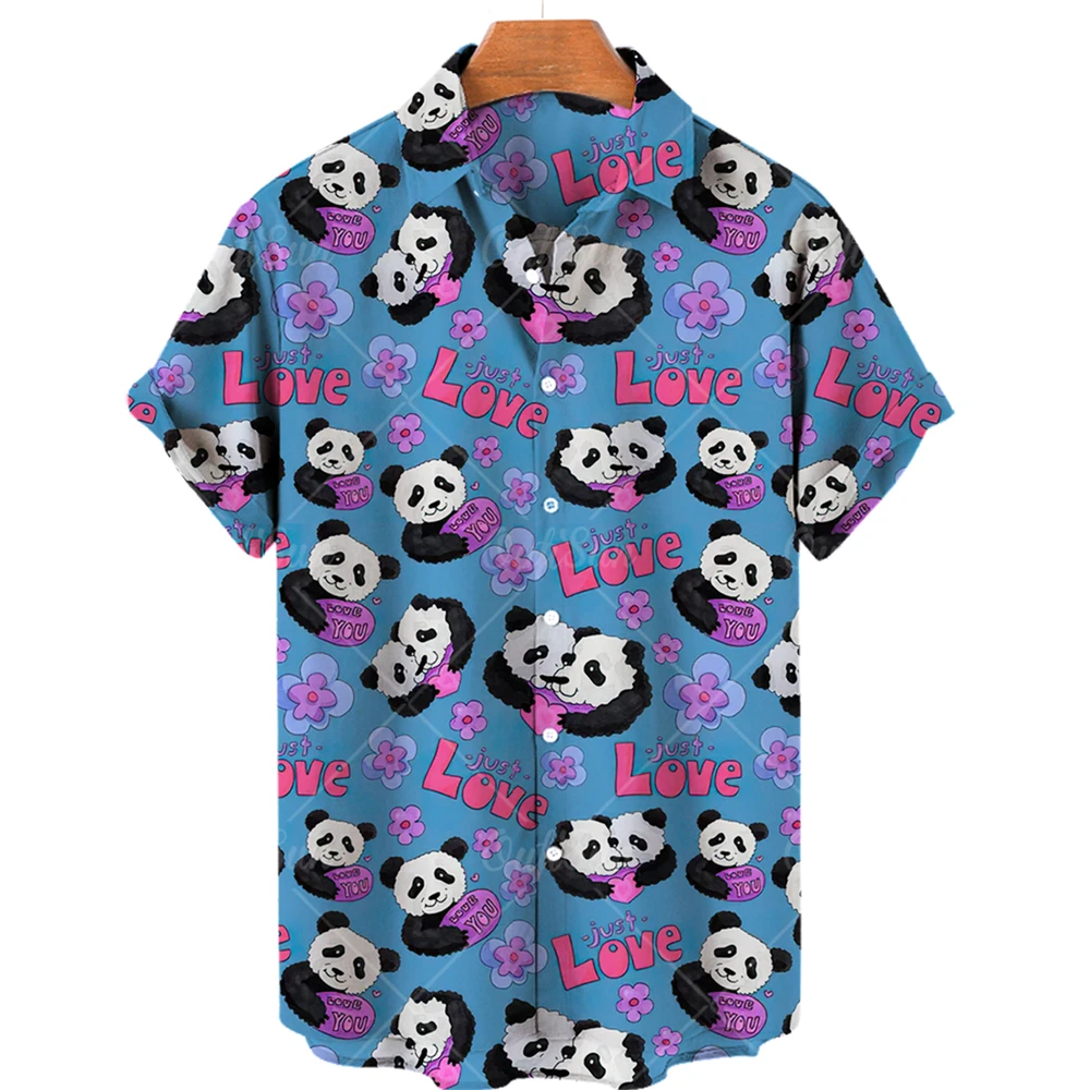 Summer Breathable New Trend Vacation Shirt Men's Panda Print Short Sleeve Button Hawaiian Shirt S-5XL
Summer Breathable New Trend Vacation Shirt Men's Panda Print Short Sleeve Button Hawaiian Shirt S-5XL
