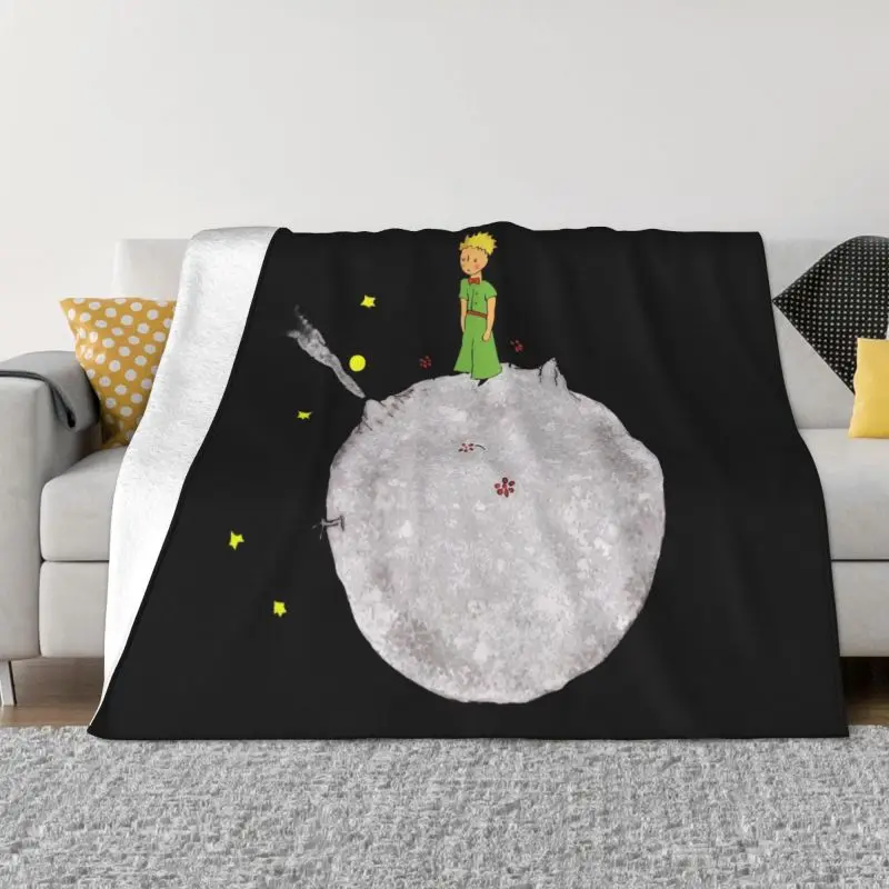 The Little Prince Classic Cartoon Blankets Warm Flannel Le Petit Prince Throw Blanket for Bed Couch Bedspread
The Little Prince Classic Cartoon Blankets Warm Flannel Le Petit Prince Throw Blanket for Bed Couch Bedspread