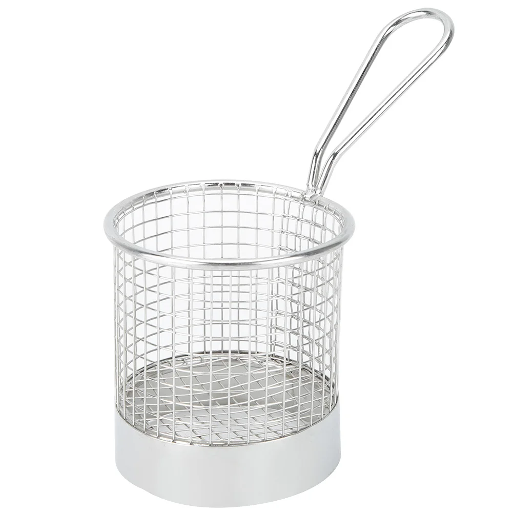 Stainless Steel Round Dessert Fries Chip Basket Fruit Food Container Holder Kitchen Tool
Stainless Steel Round Dessert Fries Chip Basket Fruit Food Container Holder Kitchen Tool