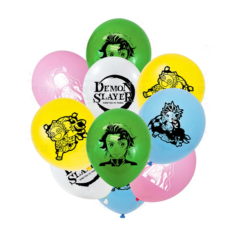 Anime Demon Slayer Kimetsu No Yaiba Theme Kids Happy Birthday Decoration Latex Balloon Party Decoration Balloon Decor 20Pcs
Anime Demon Slayer Kimetsu No Yaiba Theme Kids Happy Birthday Decoration Latex Balloon Party Decoration Balloon Decor 20Pcs