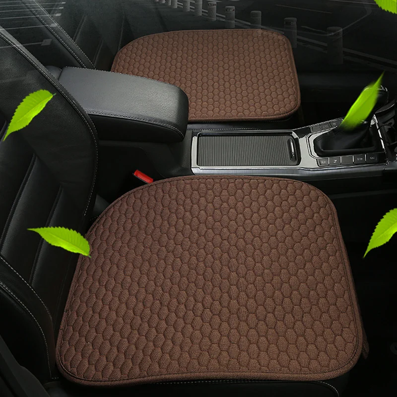 3Pcs Flax Car Seat Cover 4 Seasons Front Rear Linen Fabric Cushion Breathable Protector Mat Pad Auto Accessories Universal Size
3Pcs Flax Car Seat Cover 4 Seasons Front Rear Linen Fabric Cushion Breathable Protector Mat Pad Auto Accessories Universal Size
