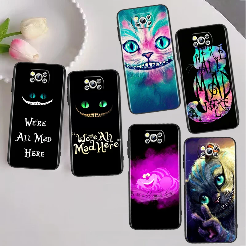 Alice Wonderland Cheshire Cats For Xiaomi Poco X5 X3 Pro X4 F4 F3 GT M5 M5s M4 M3 C55 C50 C40 5G Black Phone Case Cover
Alice Wonderland Cheshire Cats For Xiaomi Poco X5 X3 Pro X4 F4 F3 GT M5 M5s M4 M3 C55 C50 C40 5G Black Phone Case Cover
