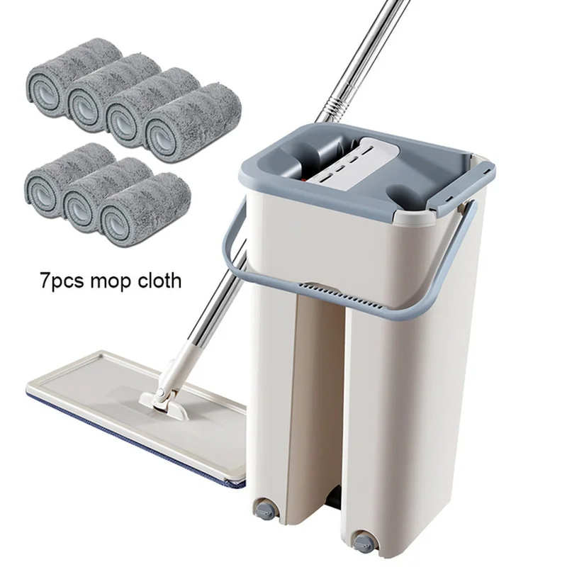 Magic Mop Flat Squeeze Mop Lazy Hand Free Washing Microfiber Kitchen Mop for Home Wash Floor Cleaning Mops with Bucket Rag Pads
Magic Mop Flat Squeeze Mop Lazy Hand Free Washing Microfiber Kitchen Mop for Home Wash Floor Cleaning Mops with Bucket Rag Pads