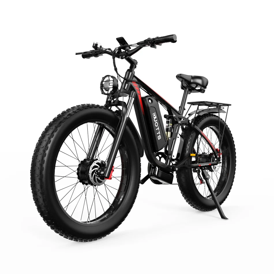 EU Stock Ebike 1500W Dual Motor 48V19.2AH Lithium Battery Electric Bicycle 26*4.0 Inch Fat Tire Electric Mountain Electric Bike
EU Stock Ebike 1500W Dual Motor 48V19.2AH Lithium Battery Electric Bicycle 26*4.0 Inch Fat Tire Electric Mountain Electric Bike
