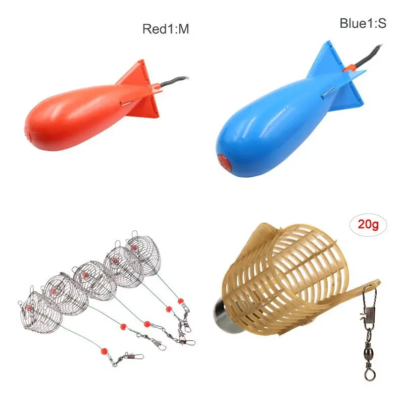 Container Nesting Device Carp Fishing Large Rockets Spod Bomb Pit Beater Spomb Fishing Tackle Rocket Feeder Float Fishing Tools 
Container Nesting Device Carp Fishing Large Rockets Spod Bomb Pit Beater Spomb Fishing Tackle Rocket Feeder Float Fishing Tools