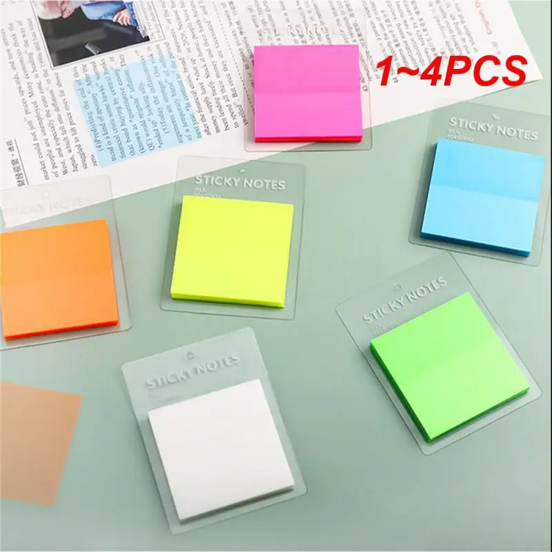 1~4PCS Sheets Transparent Notes with Scrapes Stickers Waterproof PET Memo Message Daily To Do List Paper 
1~4PCS Sheets Transparent Notes with Scrapes Stickers Waterproof PET Memo Message Daily To Do List Paper