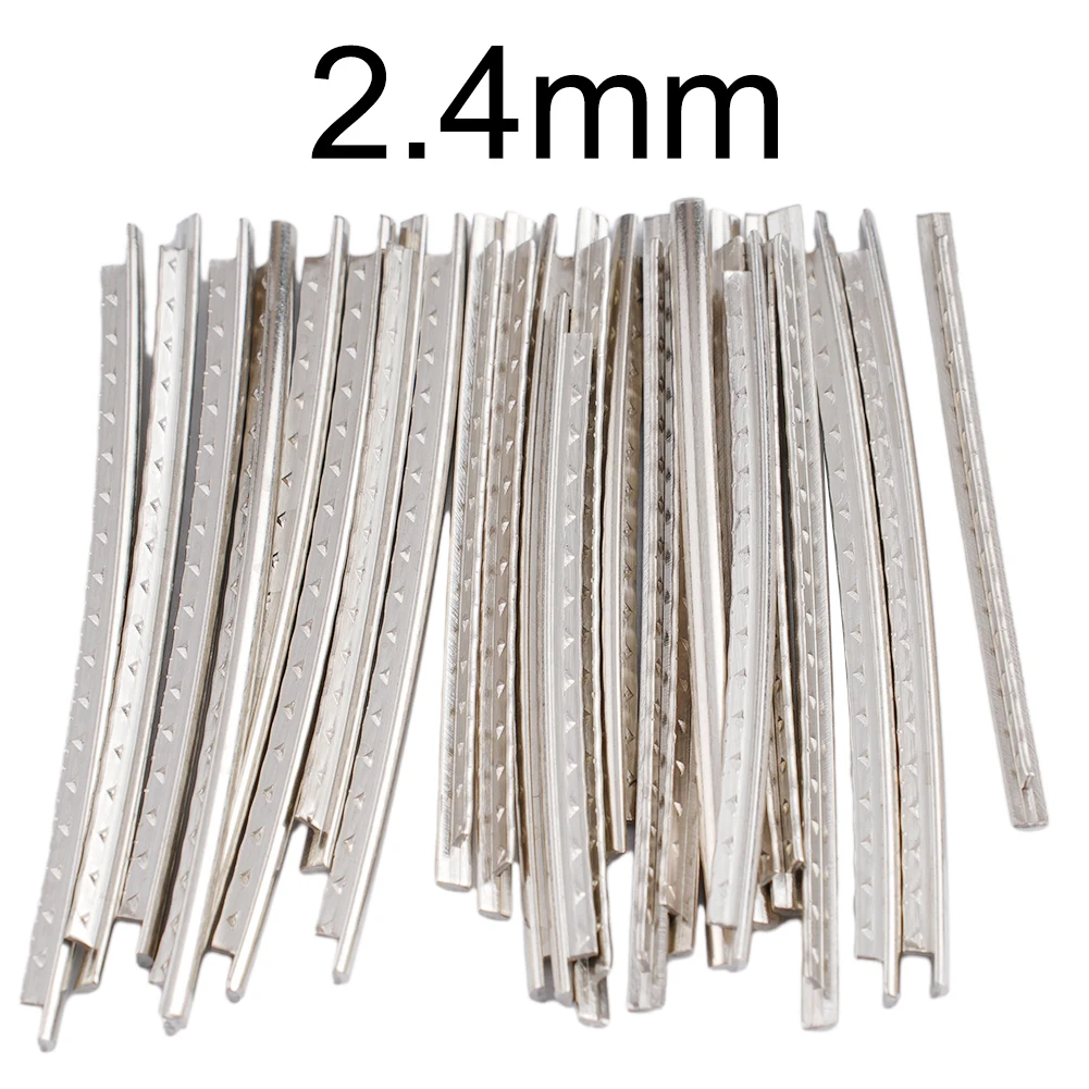 24pcs Guitar Frets Wire Fingerboard Nickel Silver Stainless Steel 2.4/ 2.7/2.9MM Luthier Repair Material Guitar Accessories New
24pcs Guitar Frets Wire Fingerboard Nickel Silver Stainless Steel 2.4/ 2.7/2.9MM Luthier Repair Material Guitar Accessories New