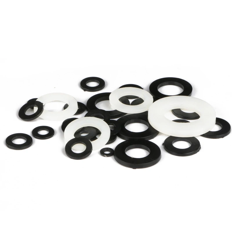 White Black Plastic Nylon Flat Washer M2 M2.5 M3 M4 M5 M6 M8 M10 M12 M14 M16 M18 M20 Plane Spacer Insulation Seals Gasket Ring
White Black Plastic Nylon Flat Washer M2 M2.5 M3 M4 M5 M6 M8 M10 M12 M14 M16 M18 M20 Plane Spacer Insulation Seals Gasket Ring