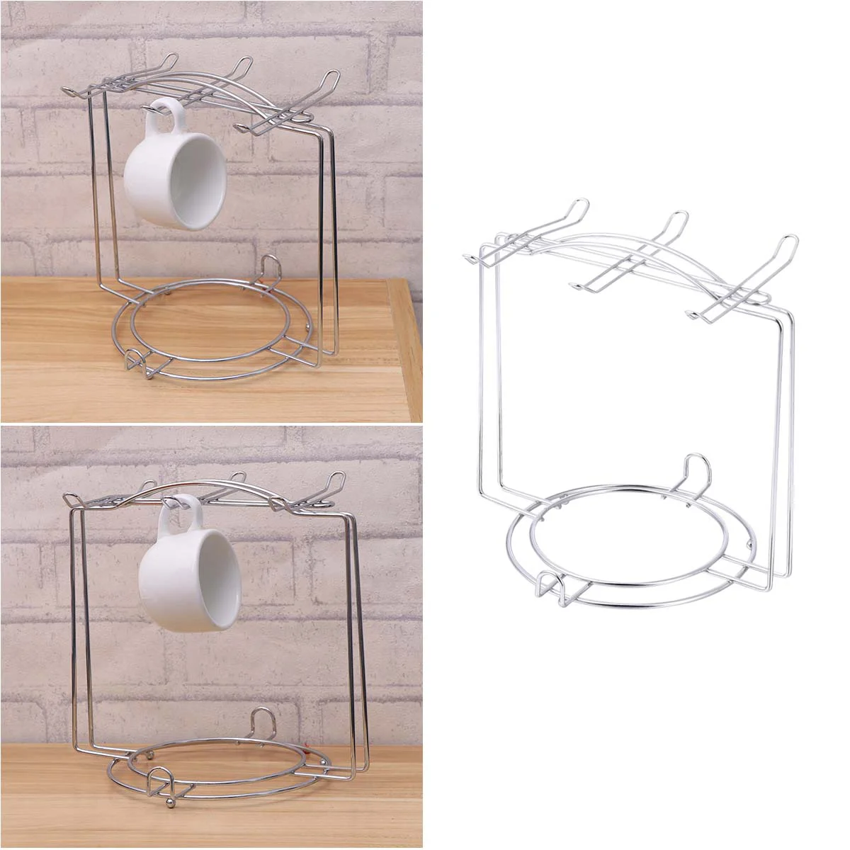 Mug Holder Coffee Cup Rack Stand Tree Organizer Tea Display Plate Countertop Hanger Storage Drying Metal Steel Stainless Shelf
Mug Holder Coffee Cup Rack Stand Tree Organizer Tea Display Plate Countertop Hanger Storage Drying Metal Steel Stainless Shelf